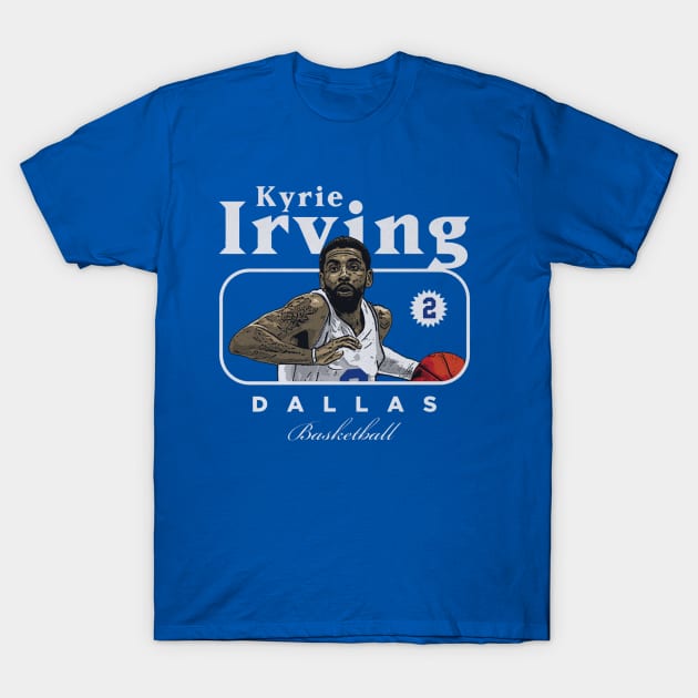 Kyrie Irving Dallas Cover T-Shirt by ClarityMacaws